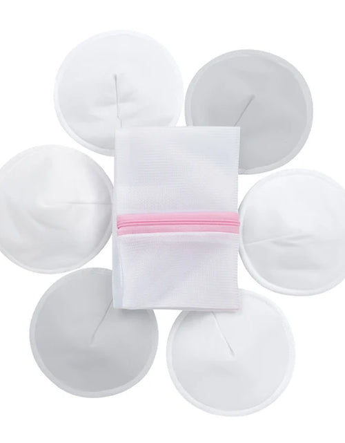 Load image into Gallery viewer, Organic Bamboo Nursing Breast Pads Reusable Nursing Pads Washable Breastfeeding Nipple Pad Nipplecovers for Breast Feeding
