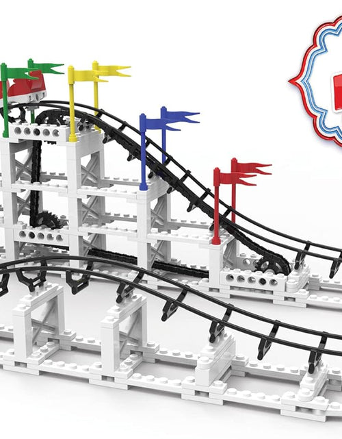 Load image into Gallery viewer, : Little Dipper - 324 Pcs, Building Brick Set, Gravity Powered Roller Coaster Model, Promotes STEM Learning
