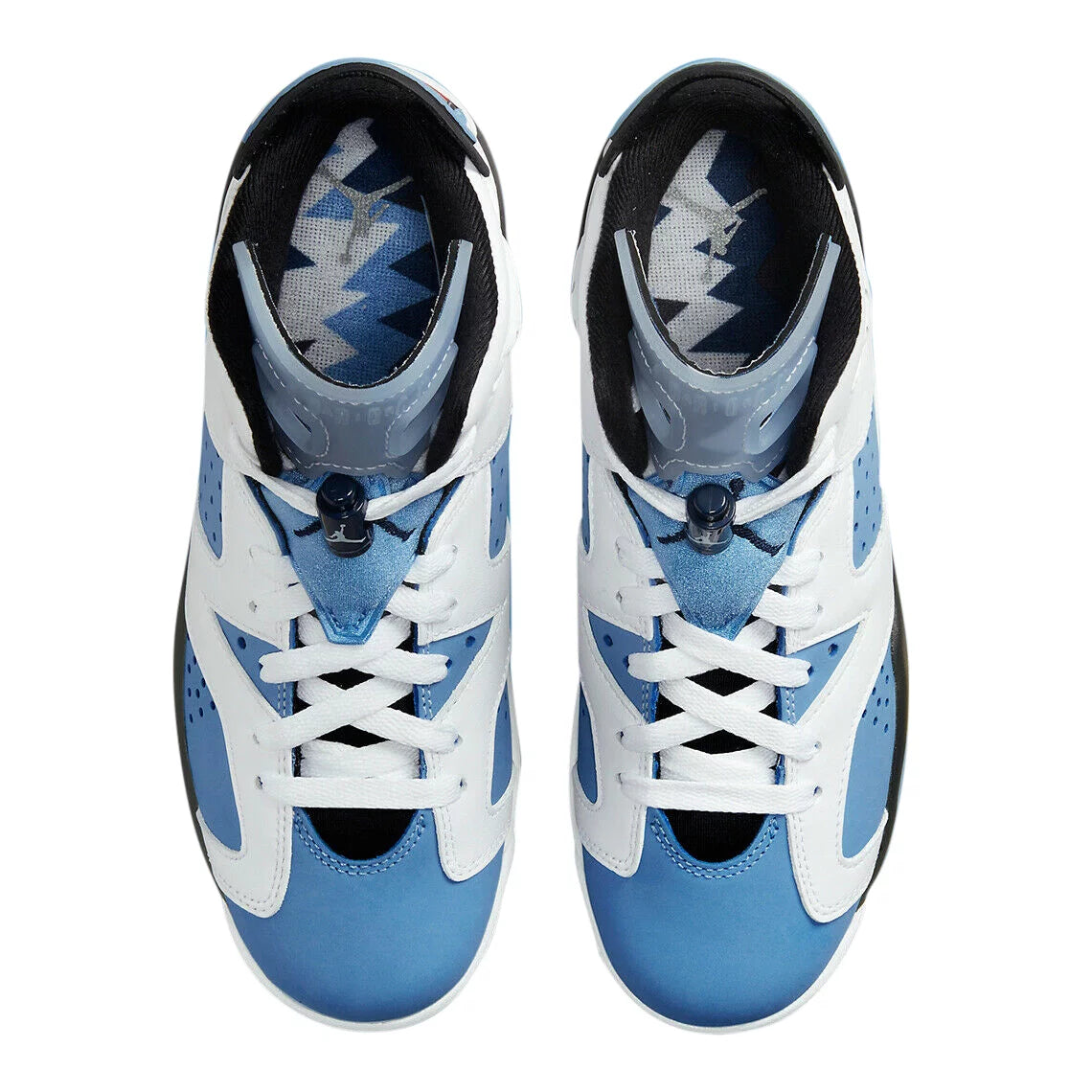 Big Kid'S  6 Retro "UNC" University Blue/White-Black (384665 410) - 6.5