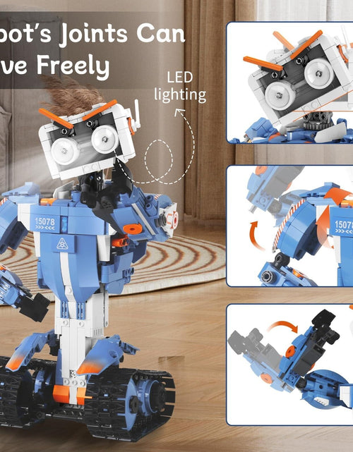 Load image into Gallery viewer, Robot Building STEM Toys: 5 in 1 STEM Projects for Kids Ages 8-12, Remote &amp; A...
