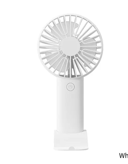 Load image into Gallery viewer, Mini Portable Fans Handheld USB Rechargeable Fan Mini Desktop Air Cooler Outdoor Fan Cooling Travel Hand Fans Ventilation Fan
