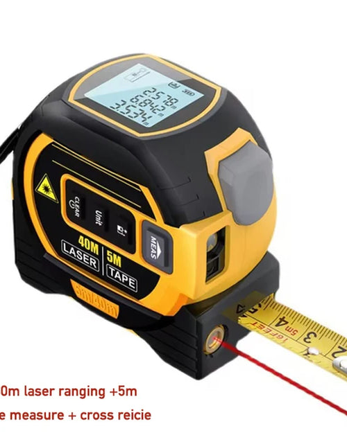 Load image into Gallery viewer, Intelligent 3In1 Laser Tape Measure Laser Rangefinder High-Precision Digital Laser Tape Range Finder Measuring Instrument Level
