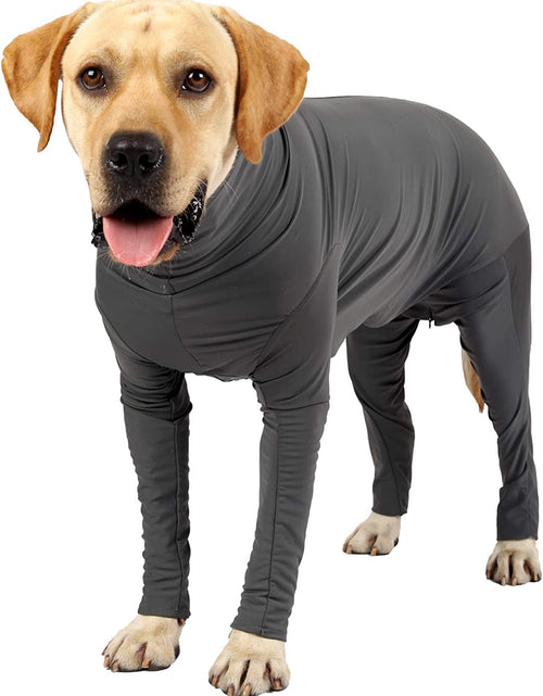 Load image into Gallery viewer, Dog Onesie Prevent Shedding Hair Surgery Recovery Suit Pet&#39;S Bodysuit Sport Shirt Reduce Anxiety Jumpshirt Gray/Xxl
