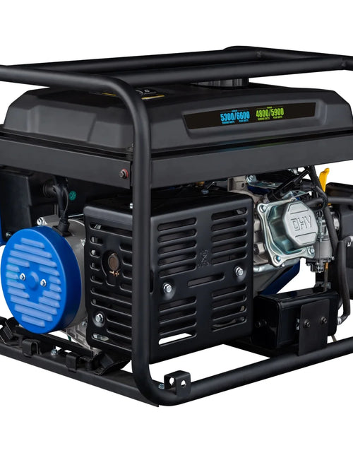 Load image into Gallery viewer, 6600 Peak Watt Home Backup Dual Fuel Portable Generator W/ Remote Electric Start &amp; CO Sensor
