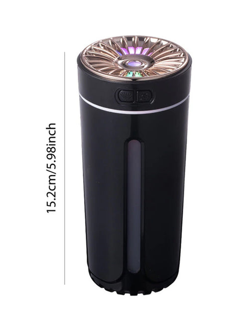 Load image into Gallery viewer, 200ML Flame Aroma Diffuser Air Humidifier Home Electric Ultrasonic Cool Mist Maker Fogger LED Essential Oil Diffuser Flame Lamp
