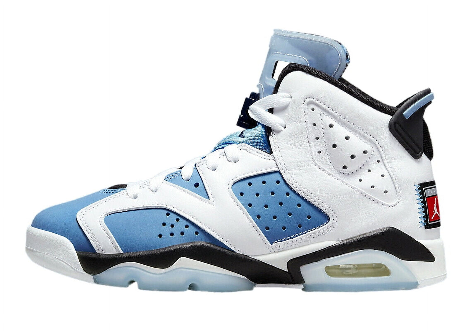 Big Kid'S  6 Retro "UNC" University Blue/White-Black (384665 410) - 6.5