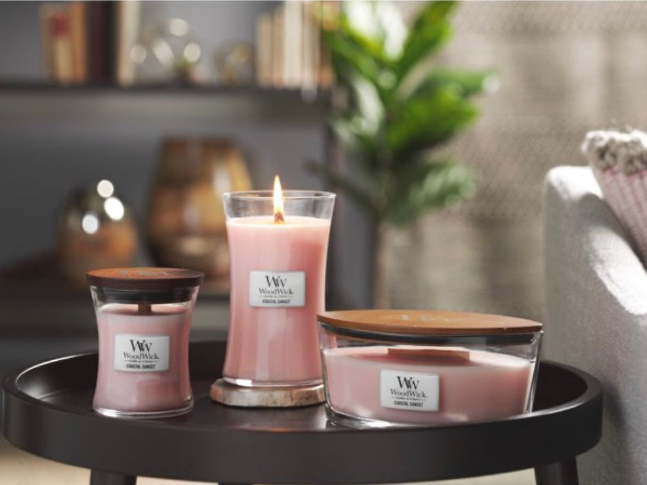 WoodWick Coastal Sunset | Medium Hourglass Candles