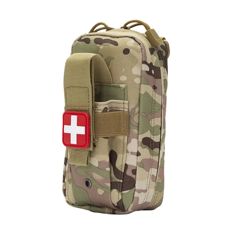 MOLLE Pouches IFAK First Aid Pouch Mini Trauma Outdoor Survival Travel Camping Hiking Hunting Household Emergency First Aid Kit