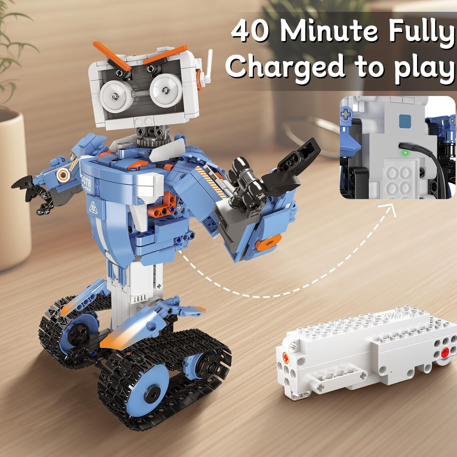 Robot Building STEM Toys: 5 in 1 STEM Projects for Kids Ages 8-12, Remote & A...