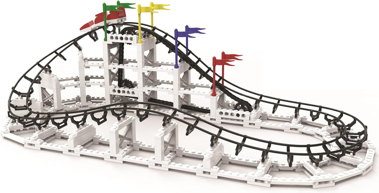 : Little Dipper - 324 Pcs, Building Brick Set, Gravity Powered Roller Coaster Model, Promotes STEM Learning