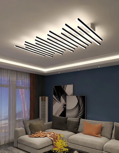 Load image into Gallery viewer, Modern Living Room Lamps Ceiling Light Interior Decoration for Home House Led Lamps for Bedrooms Linear Ceiling Light Home Lamp
