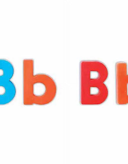 Load image into Gallery viewer, Uppercase Alphamagnets, Set of 42 Alphabet Magnetic Letters, Ages 3+
