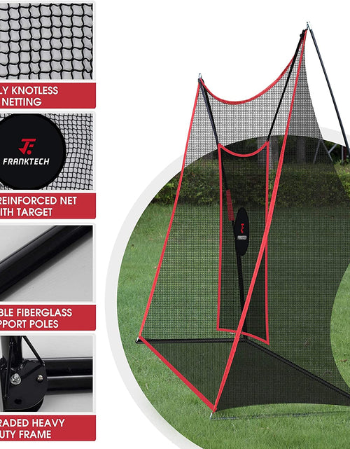 Load image into Gallery viewer, Golf Hitting Net Heavy Duty Golf Practice Net for Backyard Driving Golf Net with High Impact Chipping Hitting Target Golf Driving Practice Net Include Carry Bag Golf Balls for Indoor Outdoor
