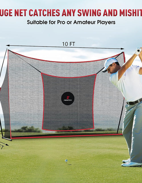 Load image into Gallery viewer, Golf Hitting Net Heavy Duty Golf Practice Net for Backyard Driving Golf Net with High Impact Chipping Hitting Target Golf Driving Practice Net Include Carry Bag Golf Balls for Indoor Outdoor
