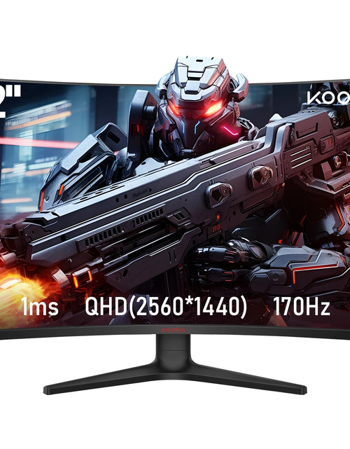 Load image into Gallery viewer, 32 Inch Gaming Monitor, 170Hz 1Ms 2K 1440P PC Desktop Computer Monitors for Gaming,90Dci-P3,Adaptive Sync,Dp&amp;Hdmi Ports,
